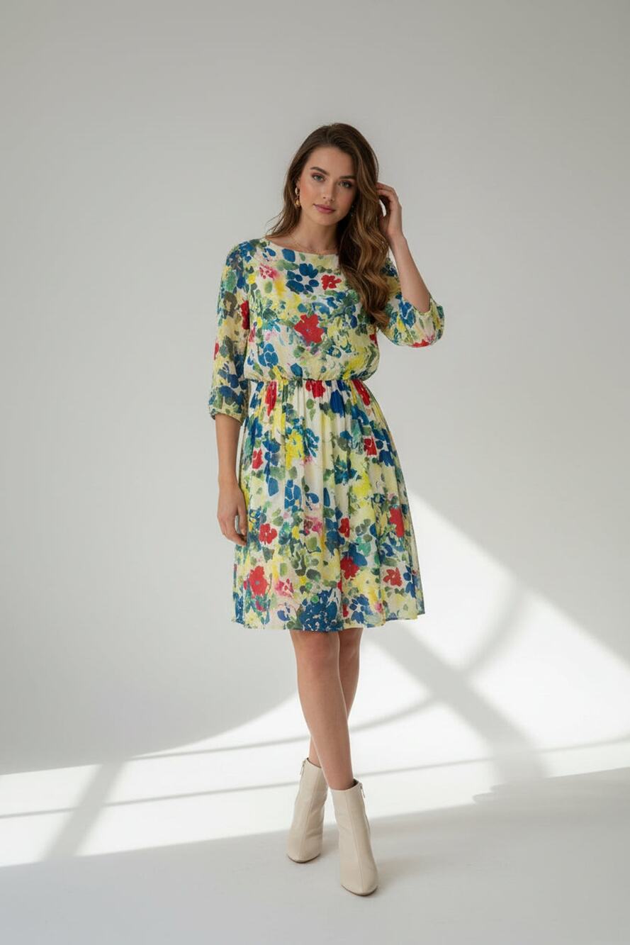 Alice + Olivia 3/4 sleeve dress